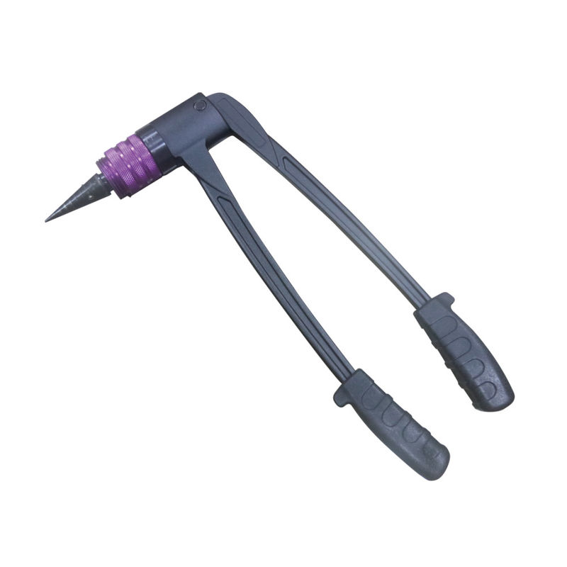 DL-1232-8-3 أداة توسيع الأنابيب اليدوية الحاصلة على براءة اختراع برأس دوار / مقبض منحني