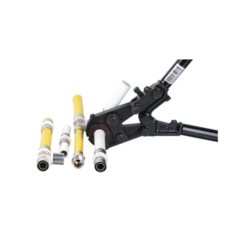 DL-1420 12mm-20mm Pex يضخ Clamp أداة 2.2kg Water Line العقص أداة مع مقبض مريح