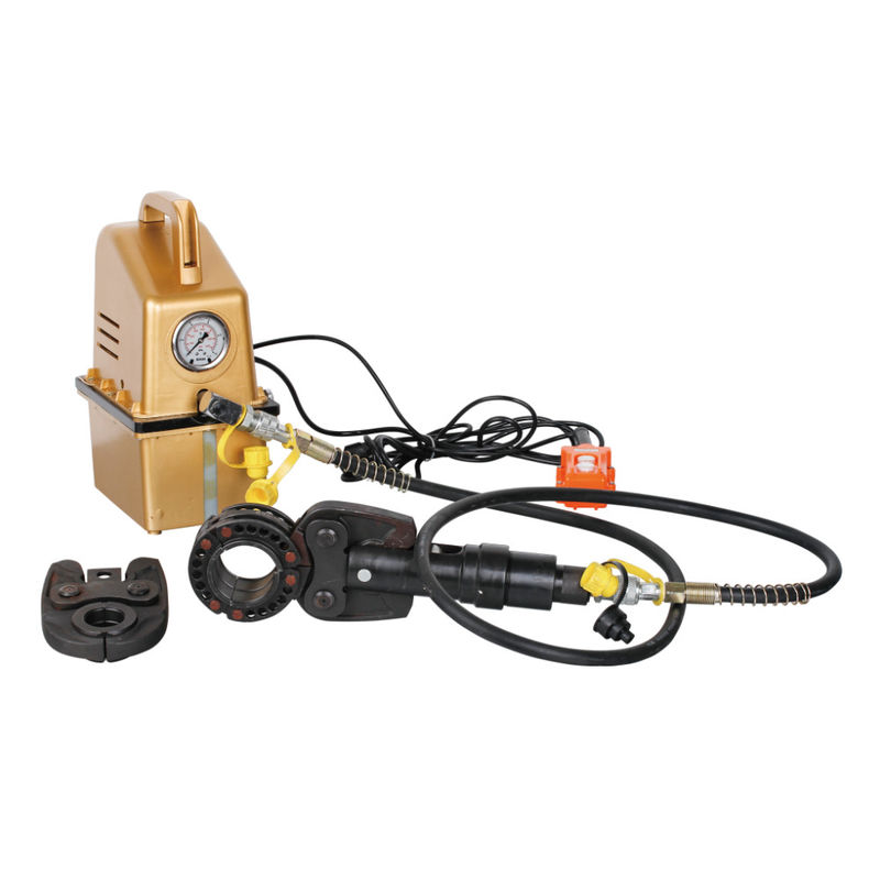 DL-4063-E 63 مللي متر 75 مللي متر النحاس المناسب أداة تجعيد أداة ضغط النحاس الهيدروليكية ذات العيار الكبير