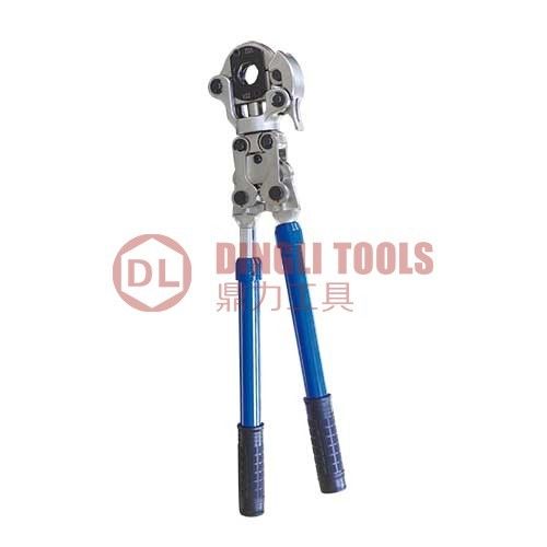 DL-1432-A أداة تجعيد السباكة اليدوية أداة تجعيد تركيب Pex مع قالب V / H